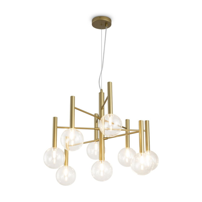 Подвесная люстра Freya Luce FR5584CL-L45G Подвесная люстра Freya Luce FR5584CL-L45G