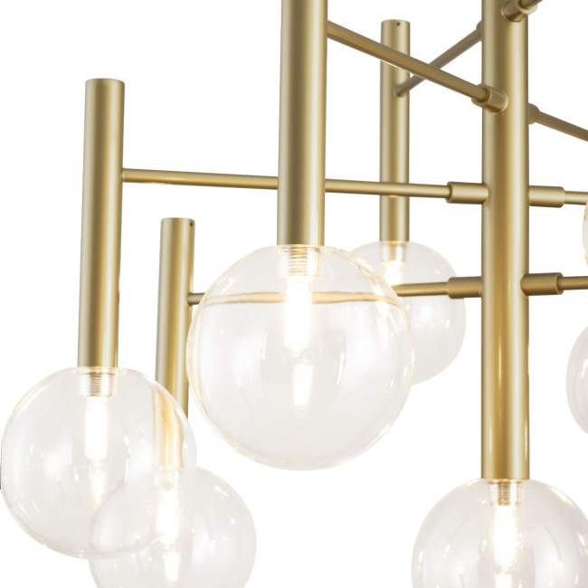 Подвесная люстра Freya Luce FR5584CL-L45G Подвесная люстра Freya Luce FR5584CL-L45G
