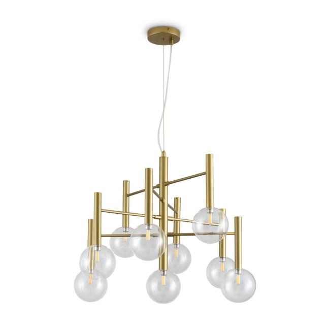 Подвесная люстра Freya Luce FR5584CL-L45G Подвесная люстра Freya Luce FR5584CL-L45G