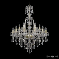 Подвесная люстра Bohemia Ivele Crystal 1415/12+6/300/XL-108 G