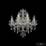 Подвесная люстра Bohemia Ivele Crystal 1415/8+4/200 G