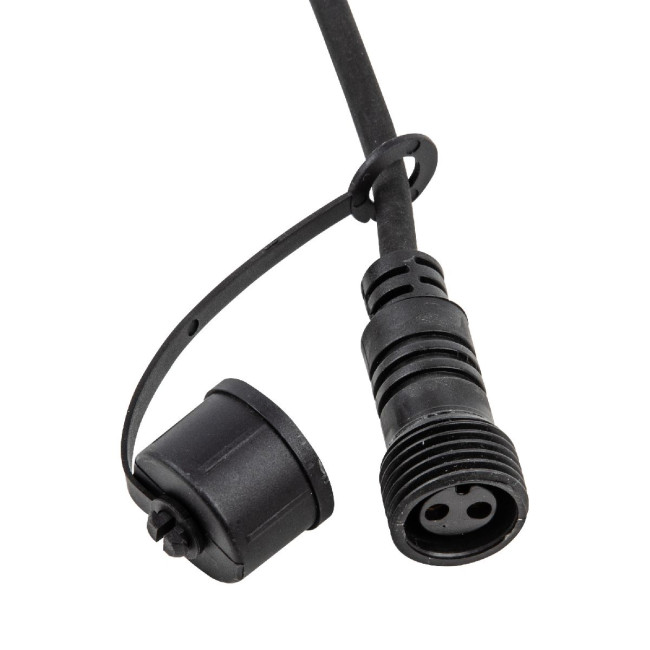 Гирлянда для освещения теплиц Uniel UDL-K230 6/E27/5M IP54 BLACK BELT-LIGHT GREENHOUSE UL-00010925