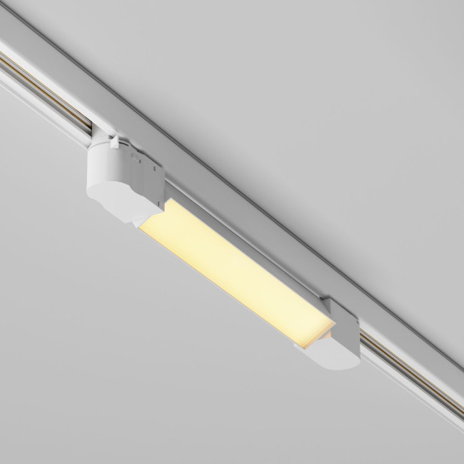 Трековый трехфазный светильник Maytoni Basis TR196-3-10W2.7K-W Трековый трехфазный светильник Maytoni Basis TR196-3-10W2.7K-W