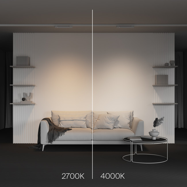 Трековый трехфазный светильник Maytoni Basis TR196-3-10W2.7K-W Трековый трехфазный светильник Maytoni Basis TR196-3-10W2.7K-W