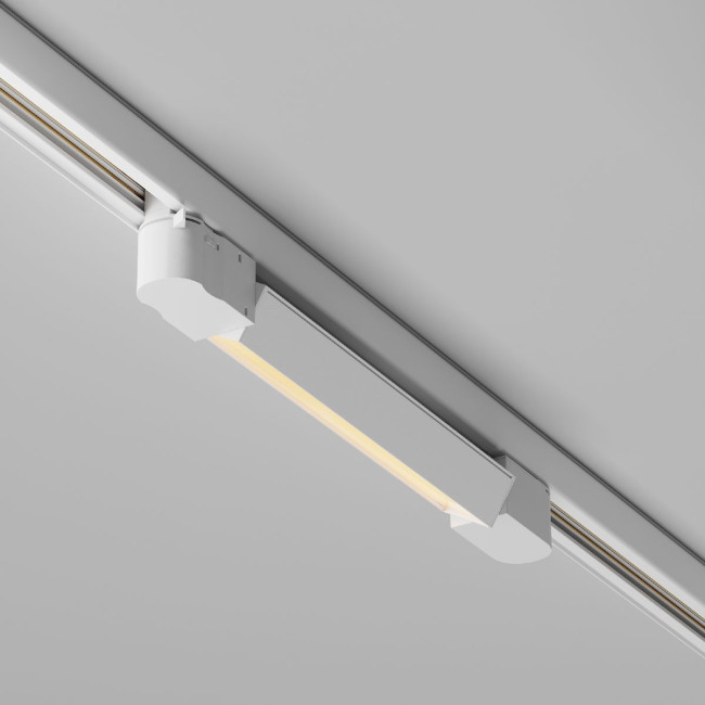 Трековый трехфазный светильник Maytoni Basis TR196-3-10W2.7K-W Трековый трехфазный светильник Maytoni Basis TR196-3-10W2.7K-W