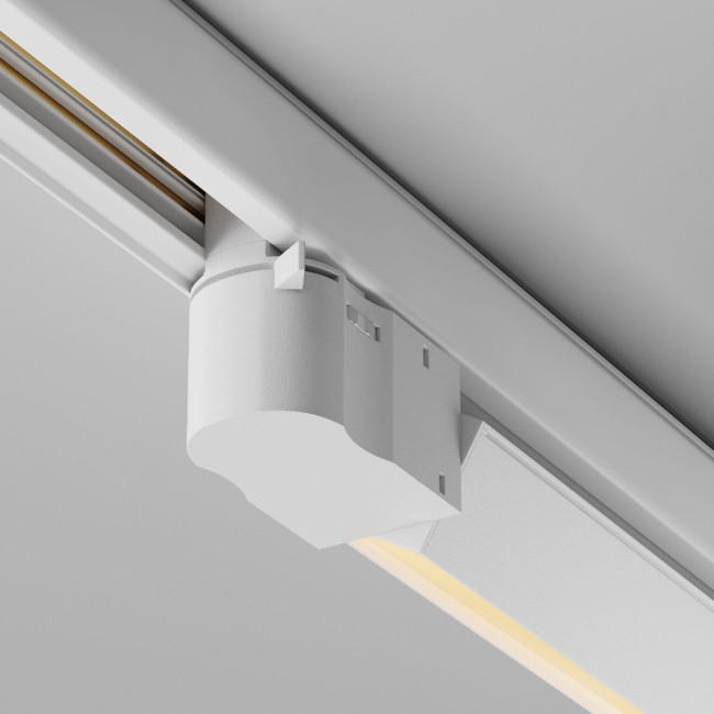 Трековый трехфазный светильник Maytoni Basis TR196-3-10W2.7K-W Трековый трехфазный светильник Maytoni Basis TR196-3-10W2.7K-W