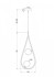Подвесной светильник Freya Perlina FR4005PL-02B