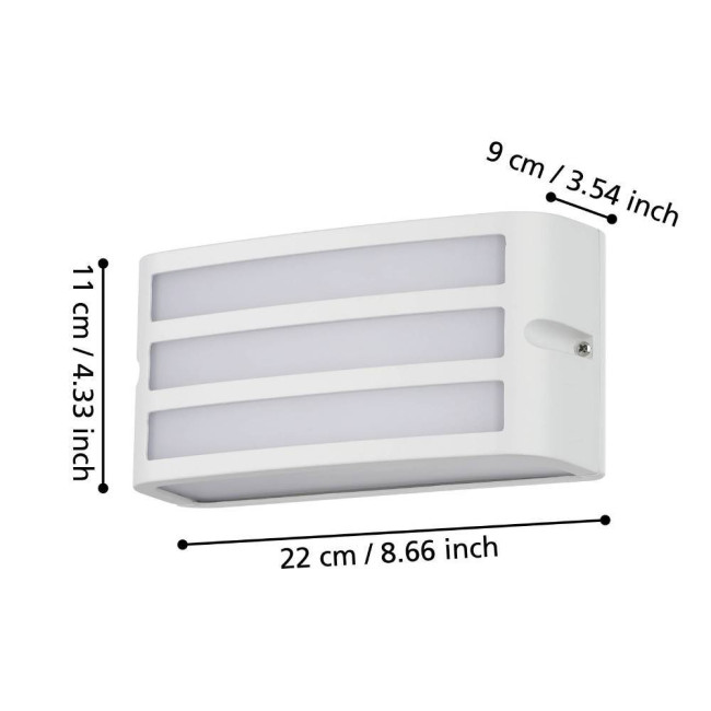 Уличный настенный светильник Eglo Camarda 900809