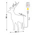 Светодиодная фигура Uniel ULD-R501 220V DEER UL-00011051 Светодиодная фигура Uniel ULD-R501 220V DEER UL-00011051