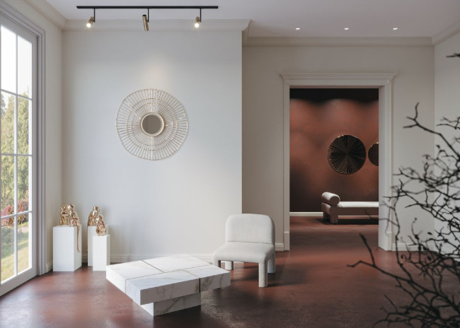 Трековый светильник Maytoni Elti TR005-1-GU10-BG Трековый светильник Maytoni Elti TR005-1-GU10-BG