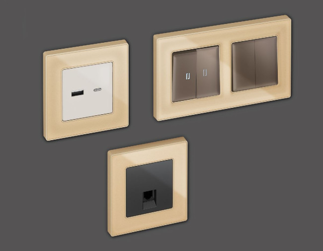 Рамка двухместная Ambrella Volt Arctic AF580602 Рамка двухместная Ambrella Volt Arctic AF580602