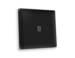 Лицевая панель для выключателя одноклавишного с подсветкой Ambrella Volt Alfa AP8020