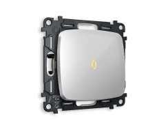 Комплект механизма 1-кл проходного выключателя с подсветкой Ambrella Volt Omega MO402030