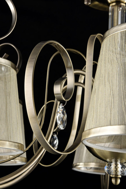 Потолочная люстра Freya Simone FR2020-PL-06-BZ Потолочная люстра Freya Simone FR2020-PL-06-BZ