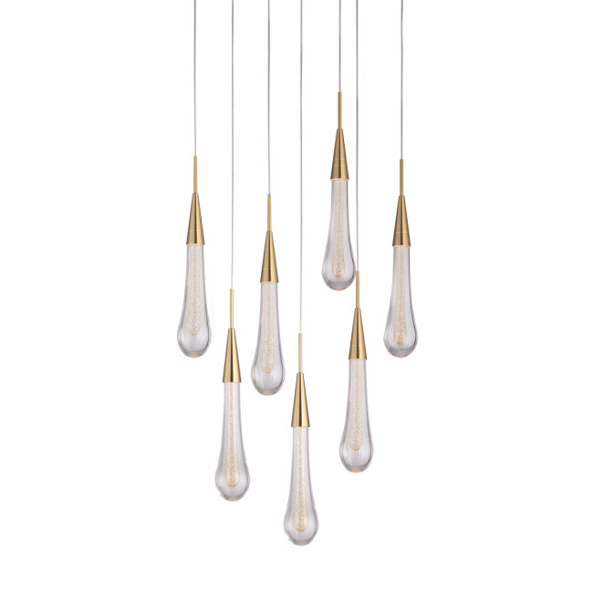 Подвесная люстра DeLight Collection Pour MD2060-7A br.brass