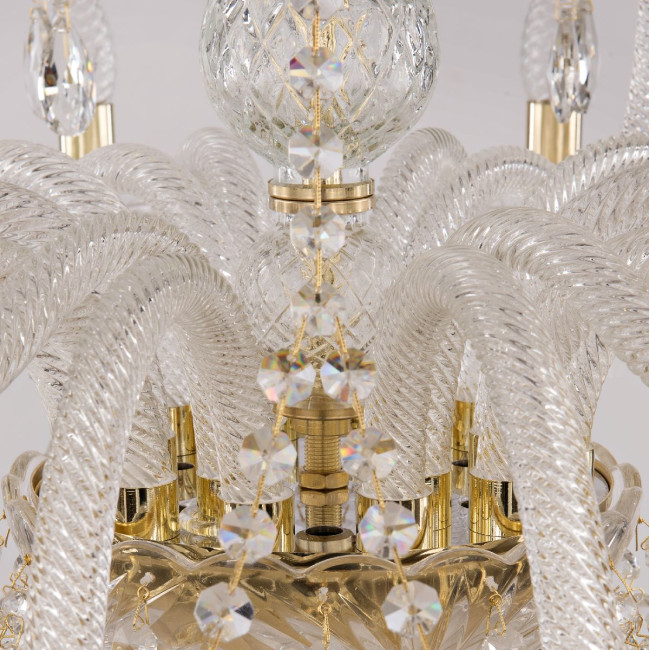 Подвесная люстра Bohemia Ivele Crystal 101/12+6/360 G Подвесная люстра Bohemia Ivele Crystal 101/12+6/360 G