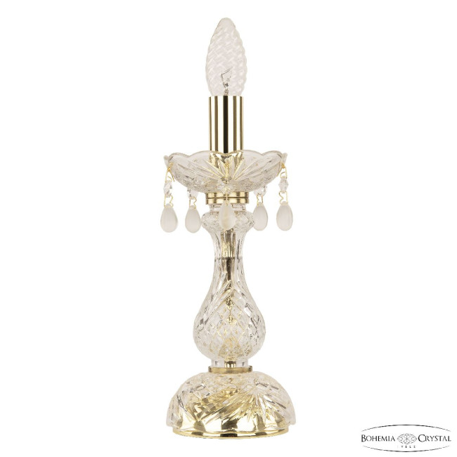Настольная лампа Bohemia Ivele Crystal 112L/1-27 G V0300 Настольная лампа Bohemia Ivele Crystal 112L/1-27 G V0300