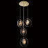 Подвесной светильник Delight Collection Cowley P60669-4 gold/clear Подвесной светильник Delight Collection Cowley P60669-4 gold/clear