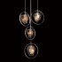 Подвесной светильник Delight Collection Cowley P60669-4 gold/clear Подвесной светильник Delight Collection Cowley P60669-4 gold/clear