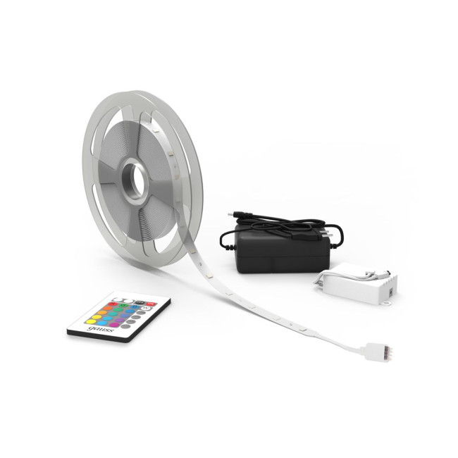 Светодиодная лента Gauss Basic 12В 5050 6Вт/м RGB 5м IP20 BT012