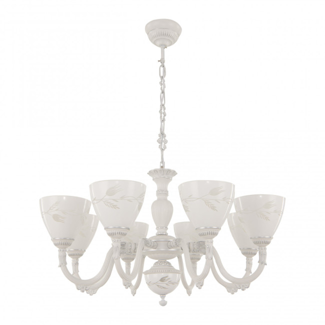 Подвесная люстра Arte Milano 347837/8 WT+SL Подвесная люстра Arte Milano 347837/8 WT+SL