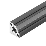 Профиль с экраном Arlight SL-KANT-H10-ROTATE-2000 IRON GREY (Алюминий+пластик) 055331 Профиль с экраном Arlight SL-KANT-H10-ROTATE-2000 IRON GREY (Алюминий+пластик) 055331