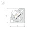 Профиль с экраном Arlight SL-KANT-H10-ROTATE-2000 IRON GREY (Алюминий+пластик) 055331