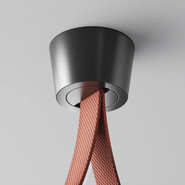 Потолочная чаша накладная с коннектором питания Maytoni Pendant system Parity TRA130RSC-1B