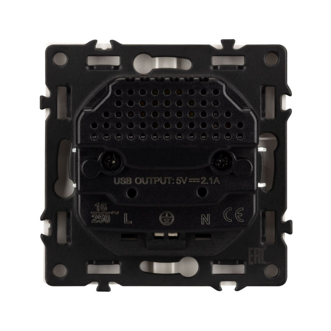 Механизм розетки Arlight с USB зарядкой SCT-NOBE-MUAA-SFPL-CA (230V, 16A) 059442 Механизм розетки Arlight с USB зарядкой SCT-NOBE-MUAA-SFPL-CA (230V, 16A) 059442