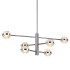 Люстра на штанге Delight Collection MD22030002 MX22030002-6A chrome/clear Люстра на штанге Delight Collection MD22030002 MX22030002-6A chrome/clear