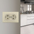 Розетка двойная с/з и шторками Arte Milano SET06-double-40-2 shampan Розетка двойная с/з и шторками Arte Milano SET06-double-40-2 shampan