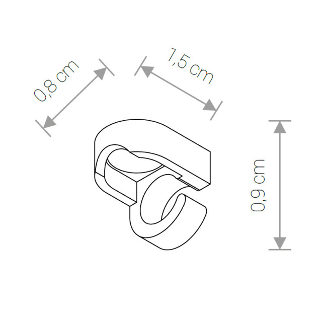 Крепление для светильника Nowodvorski Cameleon Mounting B 8393 Крепление для светильника Nowodvorski Cameleon Mounting B 8393