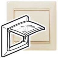 Рамка влагозащищенная c крышкой Legrand Valena Classic 695642 Рамка влагозащищенная c крышкой Legrand Valena Classic 695642