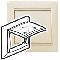 Рамка влагозащищенная c крышкой Legrand Valena Classic 695642