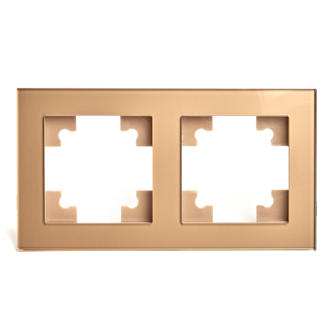 Рамка 2-местная Stekker Катрин GFR00-7002-08 49034 Рамка 2-местная Stekker Катрин GFR00-7002-08 49034