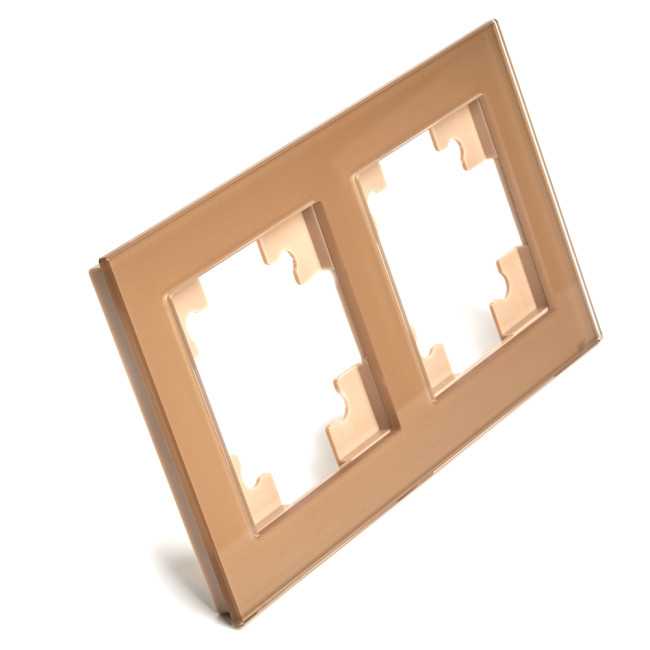 Рамка 2-местная Stekker Катрин GFR00-7002-08 49034 Рамка 2-местная Stekker Катрин GFR00-7002-08 49034