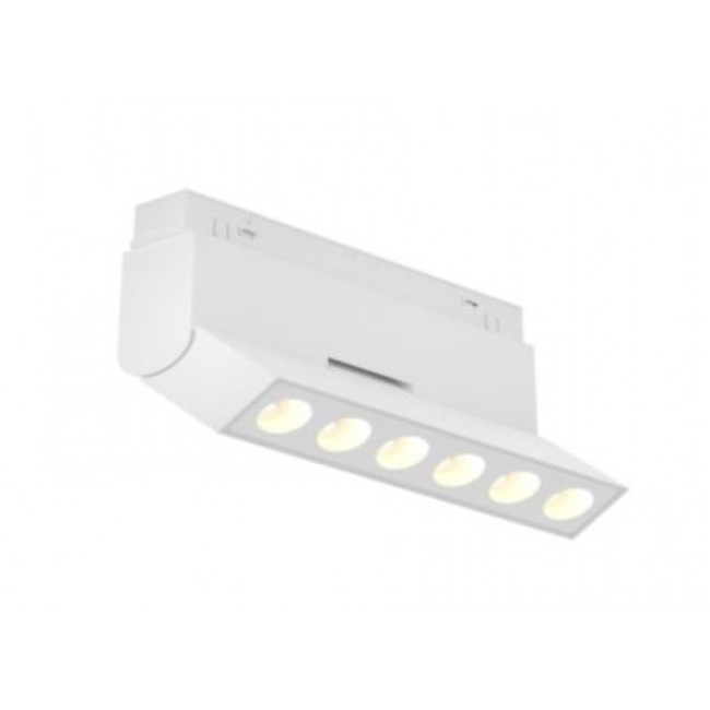 Трековый светильник AM Group MAGNET AM418 LL-20B-6T-6W 3000K WH Трековый светильник AM Group MAGNET AM418 LL-20B-6T-6W 3000K WH