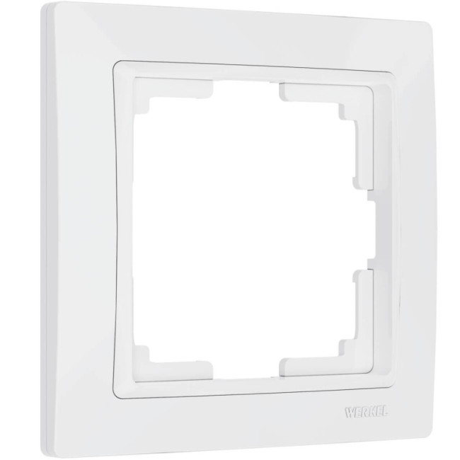 Рамка на 1 пост Werkel Snabb basic белый W0012001 4690389160769 Рамка на 1 пост Werkel Snabb basic белый W0012001 4690389160769