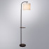 Торшер Arte Lamp Connor A4053PN-1BK Торшер Arte Lamp Connor A4053PN-1BK