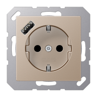 Розетка 2K+З USB Typ A Jung A1520-18ACH