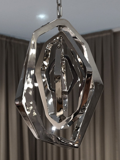 Подвесной светильник DeLight Collection Hardy P68020M-7 nickel Подвесной светильник DeLight Collection Hardy P68020M-7 nickel