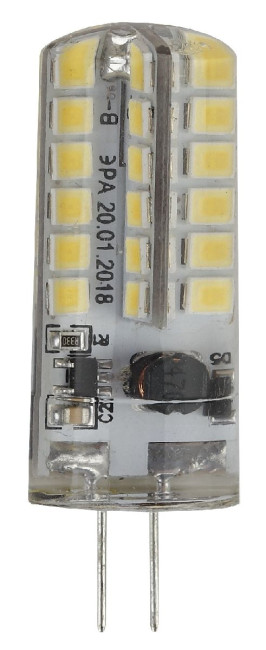 Лампа светодиодная Эра G4 3,5W 4000K LED JC-3,5W-12V-840-G4 Б0033196 Лампа светодиодная Эра G4 3,5W 4000K LED JC-3,5W-12V-840-G4 Б0033196