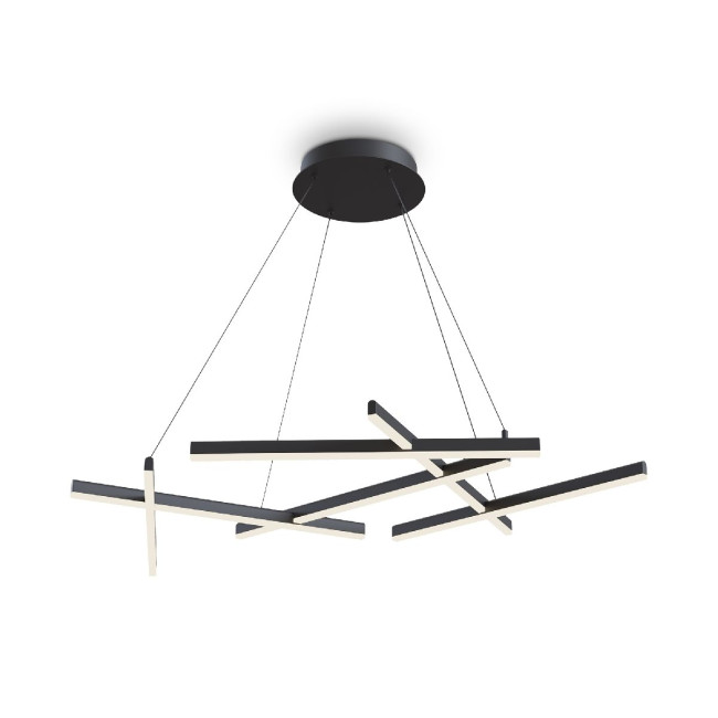 Подвесная люстра Maytoni Line MOD016PL-L80BK Подвесная люстра Maytoni Line MOD016PL-L80BK