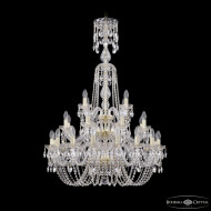 Подвесная люстра Bohemia Ivele Crystal 1402/16+8+4/300/XL-123/3d G