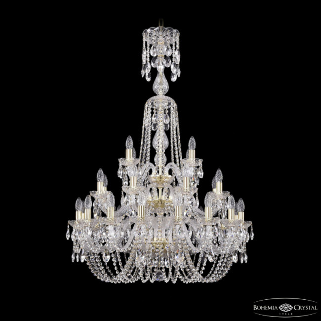 Подвесная люстра Bohemia Ivele Crystal 1402/16+8+4/300/XL-123/3d G