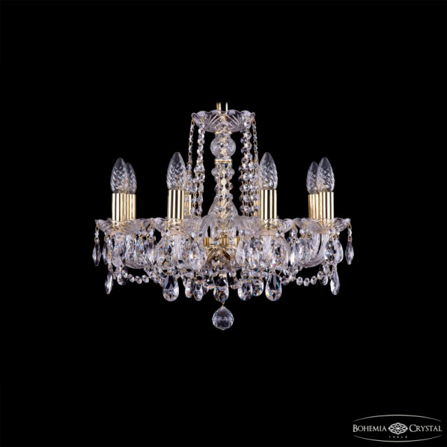 Подвесная люстра Bohemia Ivele Crystal 1402/8/160 G