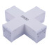 Модульный светильник X-образный Uniel ULO-N11X-12W/6500K IP40 WHITE UL-00013260 Модульный светильник X-образный Uniel ULO-N11X-12W/6500K IP40 WHITE UL-00013260