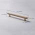 Ручка-скоба HK012 20.3 cm brass Ручка-скоба HK012 20.3 cm brass