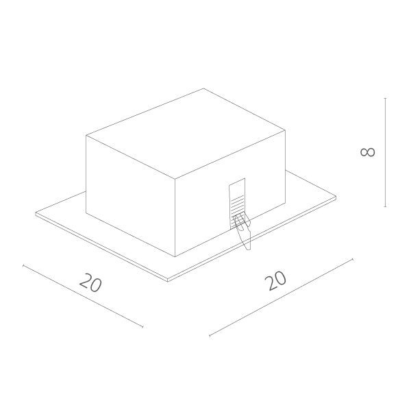 Встраиваемый светильник Arte Lamp Cardani Semplice A5949PL-1GY Встраиваемый светильник Arte Lamp Cardani Semplice A5949PL-1GY