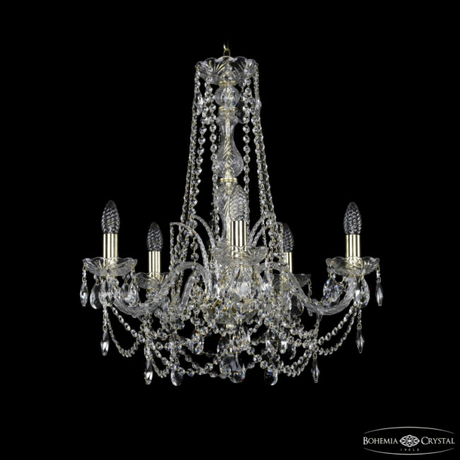 Подвесная люстра Bohemia Ivele Crystal 1411/5/195/h-62 G